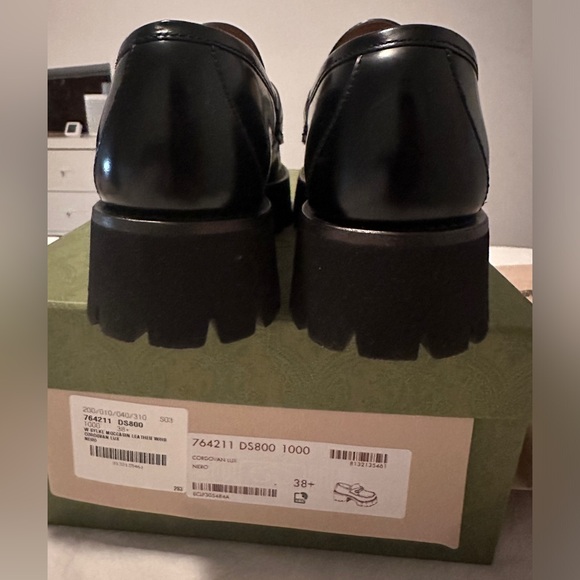 Gucci Horsebit Loafers, black, size 38.5. LIKE NEW - Picture 8 of 16